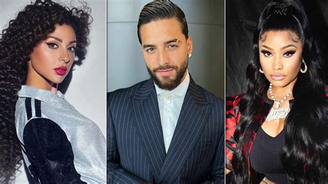 Nicki Minaj, Maluma, & Myriam Fares .